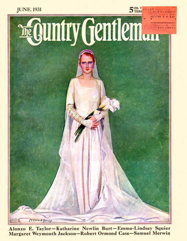 La copertina di Country-Gentleman di giugno 1931